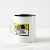 Bowling Gift - Bowler Funny Saying Zweifarbige Tasse (Vorderseite Links)