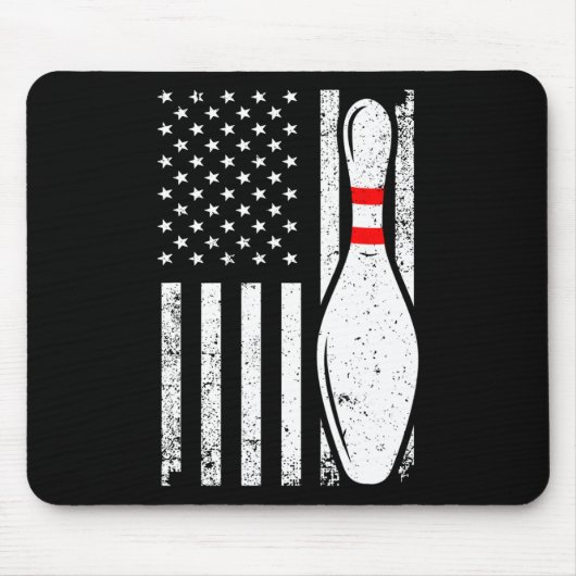 Bowling Gift Bowler Zubehör Bowling Team Stuff Mousepad (Vorne)