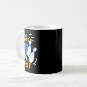 Bowling Gift Funny, der eine Split gibt Kaffeetasse (Vorderseite Links)
