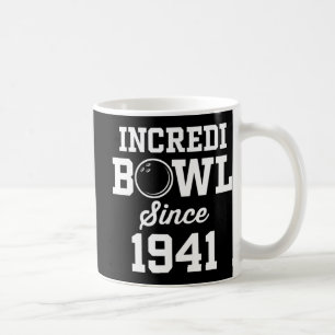Bowling Gift für 81 Jahre alt Bowler 1941 81. Gebu Kaffeetasse