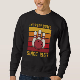 Bowling Gift für den 54-jährigen Bowler 1967 Sweatshirt
