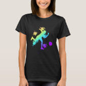 Bowling Girl Ball Pin Bowler Strike Team Bowling A T-Shirt (Vorderseite)