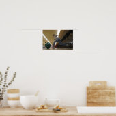 Bowling Gnome Poster (Küche)