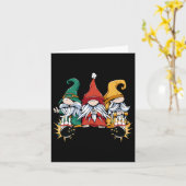 Bowling Gnomes Bowling Ll Bowling Buttone Bowler Karte (Gelbe Blume)