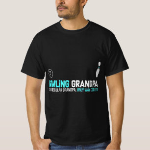 Bowling Grandpa Fun Niedlich League Gift T-Shirt