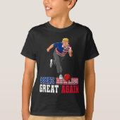 Bowling Great Again - Funny Trump Bowling Accessor T-Shirt (Vorderseite)