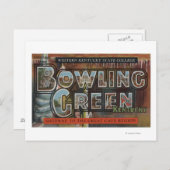 Bowling Green, Kentucky - Großbuchstaben - Szenen Postkarte (Vorne/Hinten)