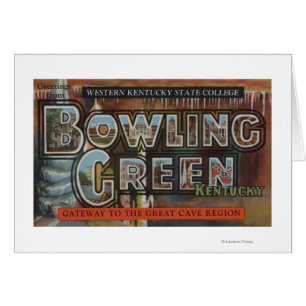 Bowling Green, Kentucky - große Buchstabe-Szenen