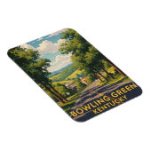 Bowling Green Kentucky Travel Magnet (Rechte Seite)