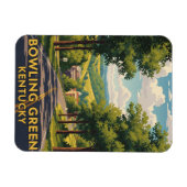 Bowling Green Kentucky Travel Magnet (Horizontal)