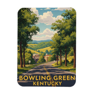 Bowling Green Kentucky Travel Magnet