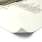 Bowling Green, OH Panoramablick - 1888 Poster (Ecke)