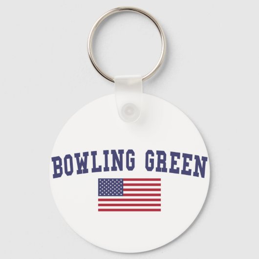 Bowling Green US Flag Schlüsselanhänger (Vorderseite)