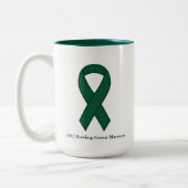 Bowling- Greenmassaker-Tasse 2011 Zweifarbige Tasse (Links)