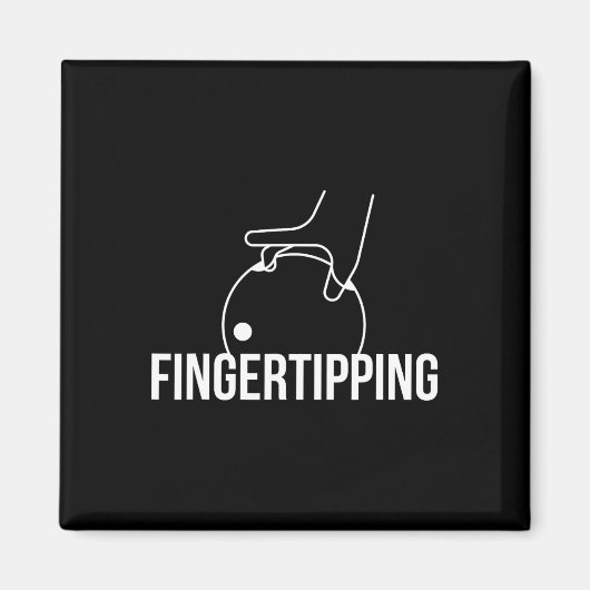 Bowling-Grip-Design für Bowlers Thro Magnet (Vorne)