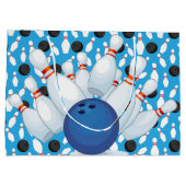 Bowling Große Geschenktüte (Rückseite)