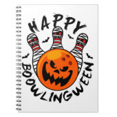 Bowling Halloween Bowler Happy Bowlingween Notizblock (Vorderseite)