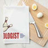 Bowling Handtuch (Viertel Falte)