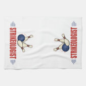 Bowling Handtuch (Horizontal)