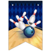Bowling Happy Birthday Banner - Jagdfahnen (Erste Fahne)