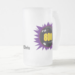 Bowling High Honors, 800 Serie, Lila, Mattglas Bierglas