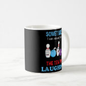 Bowling I kann zehn Button lachen Funny Bowler hör Kaffeetasse (VorderseiteRechts)