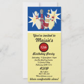 Bowling im Vintagen Stil (Vorderseite)