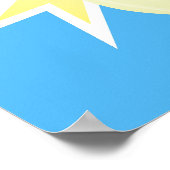 Bowling im Vintagen Stil Poster (Ecke)