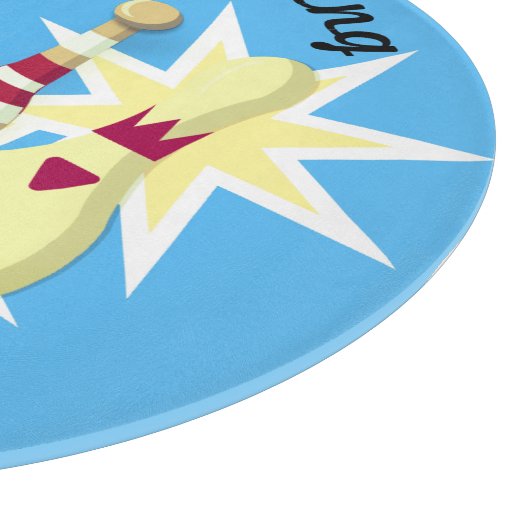 Bowling im Vintagen Stil Schneidebrett (Ecke)
