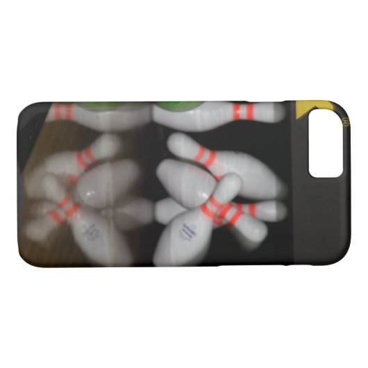 Bowling iPhone Case (Rückseite (Horizontal))