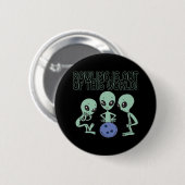 Bowling ist aus dieser Welt heraus Button (Vorne & Hinten)