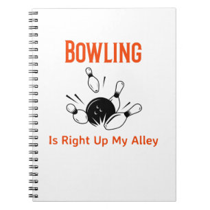Bowling ist ganz oben in meinem Leben Notizblock
