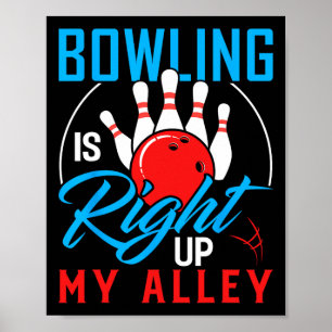 Bowling ist genau auf meinem Allesamt Bowling-Prod Poster