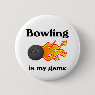 Bowling ist mein Spiel-Knopf Button