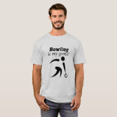 Bowling ist mein Spiel! T-Shirt (Vorne ganz)