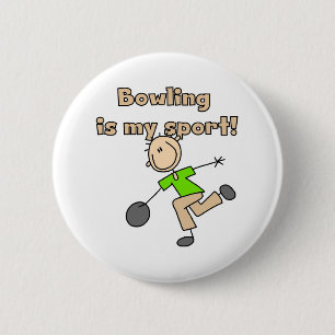 Bowling ist mein Sport Button