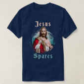 Bowling Jesus Spares Bowling Bowling T T-Shirt (Design vorne)