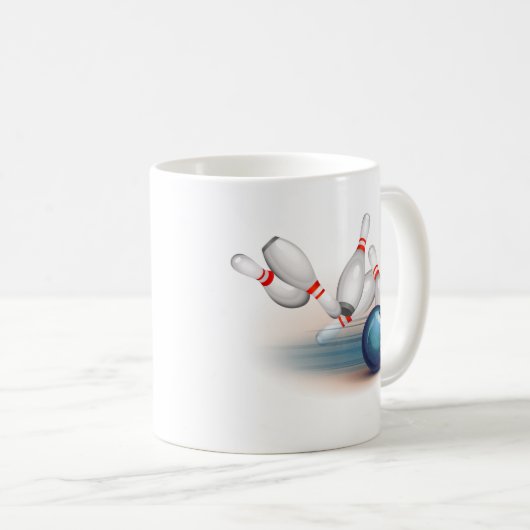 Bowling Kaffeetasse (VorderseiteRechts)