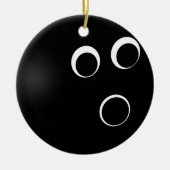 Bowling Keramikornament (Vorne)