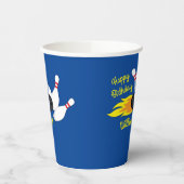 Bowling Kindergeburtstag Party Niedlich Sports Pappbecher (Links)