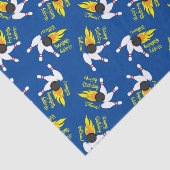 Bowling Kindergeburtstag Party Niedlich Sports Seidenpapier (Ausschnitt)