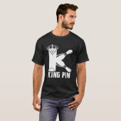 Bowling King Button T-Shirt (Vorne ganz)