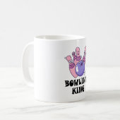 Bowling King Childrens Geburtstagspartei Kaffeetasse (Vorderseite Links)