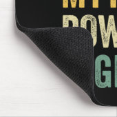 Bowling Komischer Mann Mythos Bowling-Mannschaft L Mousepad (Ecke)