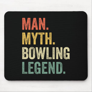 Bowling Komischer Mann Mythos Bowling-Mannschaft L Mousepad