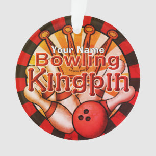 Bowling-König Ornament