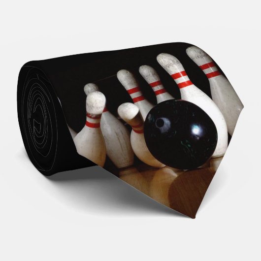 Bowling Krawatte (Gerollt)