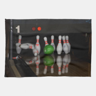 Bowling-Küchentuch Geschirrtuch