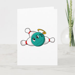Bowling Kugel Bowling Pin Karte