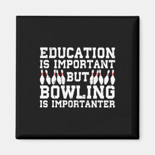 Bowling-Kunst für Männer Frauen Bowling-Liebhaber Magnet